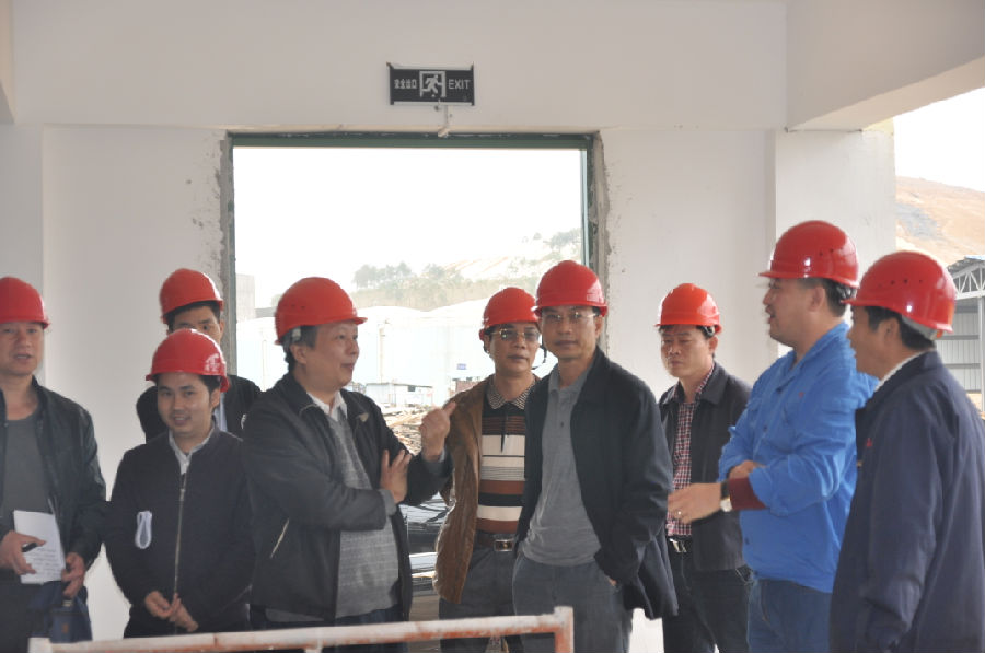 3月11號玉林市工信委副主任黎慶一行到我司調(diào)研