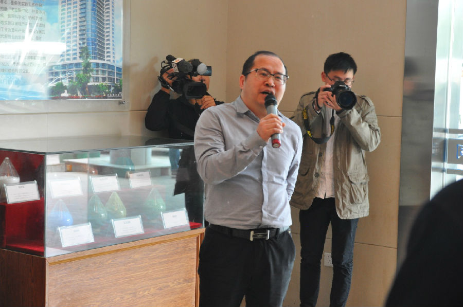 自治區(qū)政協(xié)經(jīng)濟(jì)委員會主任楊和榮一行到廣西銀億調(diào)研