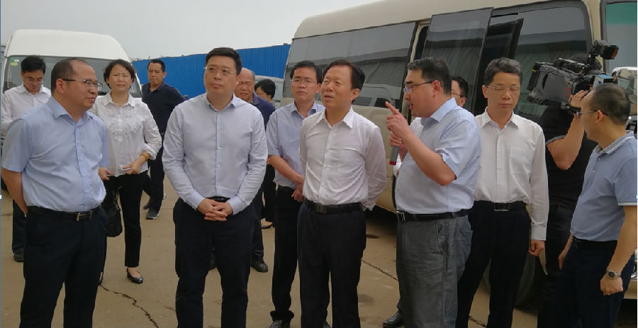 廣西壯族自治區(qū)黨委常委統(tǒng)戰(zhàn)部長徐紹川蒞臨廣西銀億調(diào)研