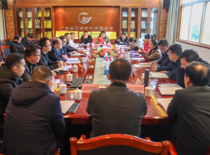 政企合力，共促發(fā)展|玉林市副市長石紅艷到我司主持召開專題研究會議